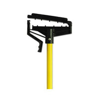 Quick-change Mop Handle, 60", Fiberglass, Yellow, 6-carton