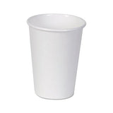 Paper Cups, Hot, 12 Oz., White, 50-bag