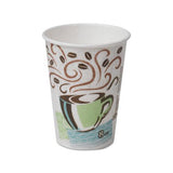 Hot Cups, Paper, 8oz, Coffee Dreams Design, 1000-carton