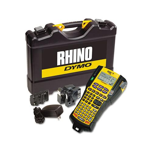 Rhino 5200 Industrial Label Maker Kit, 5 Lines, 4.9 X 9.2 X 2.5