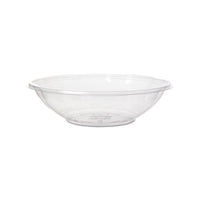 Salad Bowls With Lids, Clear, 64 Oz, 9.5" Dia, 150-carton