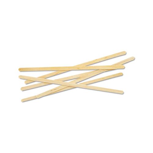 Renewable Wooden Stir Sticks - 7", 1000-pk, 10 Pk-ct