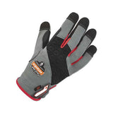 Proflex 710cr Heavy-duty + Cut Resistance Gloves, Gray, Medium, 1 Pair