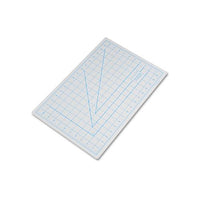 Self-healing Cutting Mat, Nonslip Bottom, 1" Grid, 12 X 18, Gray