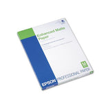 Ultra Premium Matte Presentation Paper, 10 Mil, 8.5 X 11, Matte White, 50-pack