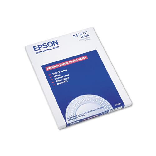 Ultra Premium Photo Paper, 10 Mil, 8.5 X 11, Luster White, 50-pack