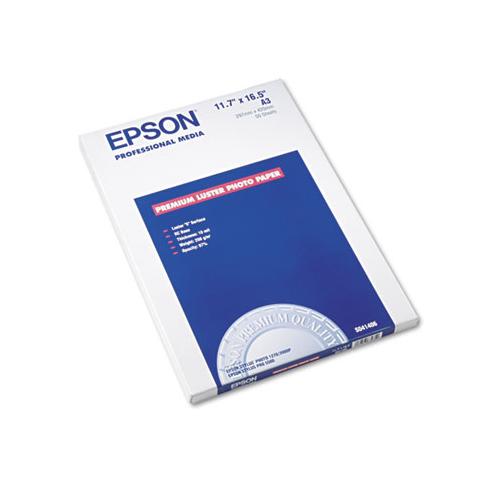 Ultra Premium Photo Paper, 10 Mil, 11.75 X 16.5, Luster White, 50-pack