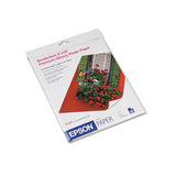 Premium Photo Paper, 10.4 Mil, 8 X 10, High-gloss Bright White, 20-pack