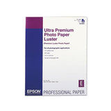 Ultra Premium Photo Paper, 10 Mil, 17 X 22, Luster White, 25-pack