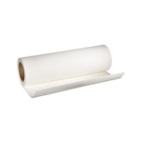 Hot Press Bright Fine Art Paper Roll, 16 Mil, 17" X 50 Ft, Smooth Matte White