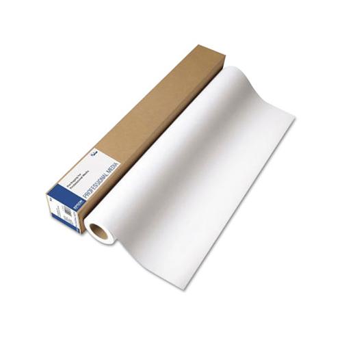 Exhibition Fiber Paper Roll, 12 Mil, 17" X 50 Ft, Glossy White