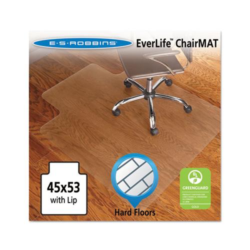 Economy Series Chair Mat For Hard Floors, 45 X 53, Clear