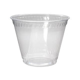 Greenware Cold Drink Cups, Old Fashioned, 9 Oz, Clear, 1000-carton