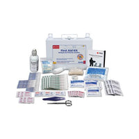 First Aid Kit For 25 People, 106-pieces, Osha Compliant, Metal Case