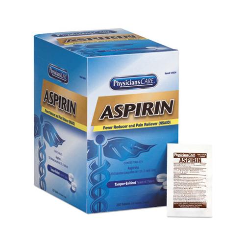 Aspirin Tablets, 250 Doses Per Box