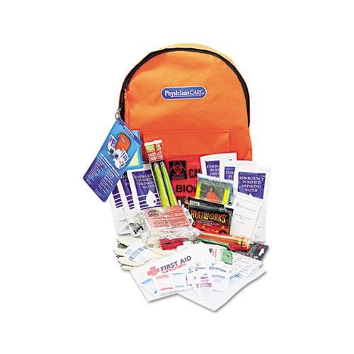 Emergency Preparedness First Aid Backpack, 63 Pieces-kit