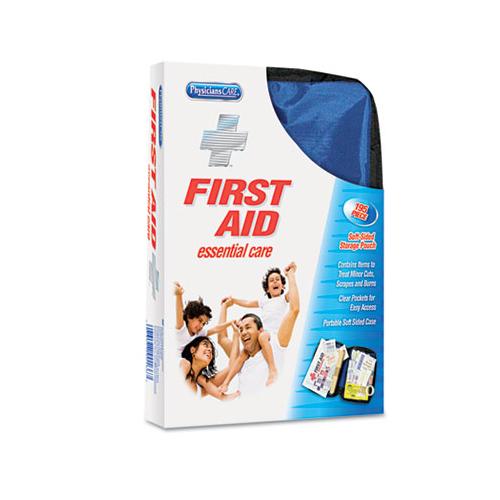 Soft-sided First Aid Kit For Up To 25 People, 195 Pieces-kit