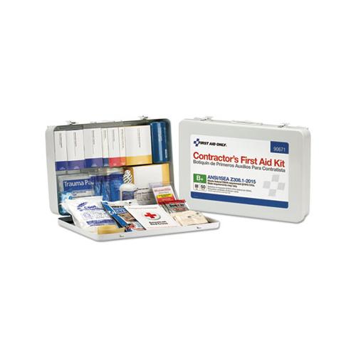 Contractor Ansi Class B First Aid Kit For 50 People, 254 Pieces