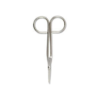 Scissors, Pointed Tip, 4.5" Long, Nickel Straight Handle