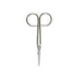 Scissors, Pointed Tip, 4.5" Long, Nickel Straight Handle