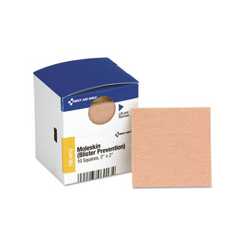 Smartcompliance Moleskin-blister Protection, 2" Squares, 10-box