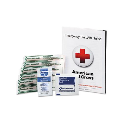 First Aid Guide W-supplies, 9 Pieces