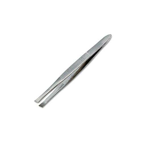 Tweezers, Stainless Steel, 3"