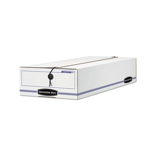 Liberty Check And Form Boxes, 9" X 24" X 6.38", White-blue, 12-carton