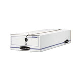 Liberty Check And Form Boxes, 9.5" X 23.75" X 4.5", White-blue, 12-carton