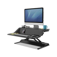 Lotus Sit-stand Workstation, 32.75w X 24.25d X 5.5 To 22.5h, Black