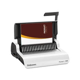 Pulsar+ Manual Comb Binding System, 300 Sheets, 18 1-8 X 15 3-8 X 5 1-8, White