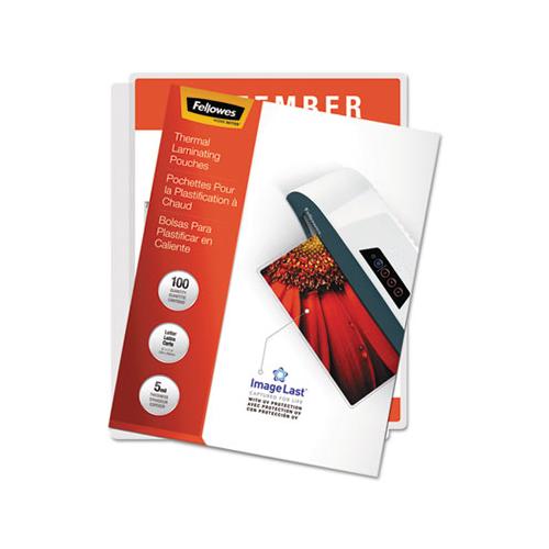 Imagelast Laminating Pouches With Uv Protection, 5 Mil, 9" X 11.5", Clear, 100-pack