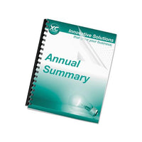 Crystals Presentation Covers With Square Corners, 11 X 8 1-2, Clear, 200-pack