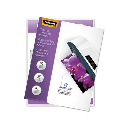 Imagelast Laminating Pouches With Uv Protection, 3 Mil, 9" X 11.5", Clear, 50-pack