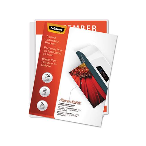 Laminating Pouches, 5 Mil, 9" X 11", Gloss Clear, 100-pack