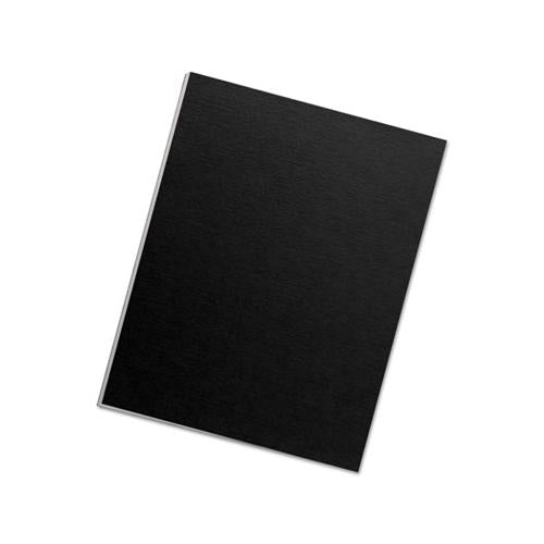 Futura Binding System Covers, Square Corners, 11 X 8 1-2, Black, 25-pack