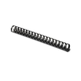Plastic Comb Bindings, 1" Diameter, 200 Sheet Capacity, Black, 10 Combs-pack
