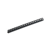 Plastic Comb Bindings, 3-8" Dia, 55 Sheet Capacity, Navy Blue, 100 Combs-pack