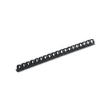 Plastic Comb Bindings, 3-8" Dia, 55 Sheet Capacity, Navy Blue, 100 Combs-pack