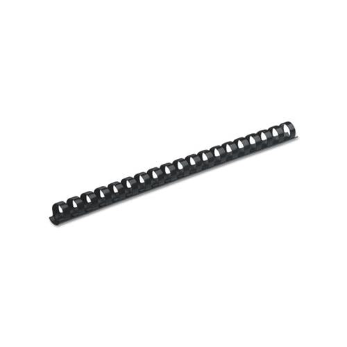 Plastic Comb Bindings, 3-8" Dia, 55 Sheet Capacity, Navy Blue, 100 Combs-pack