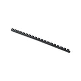 Plastic Comb Bindings, 5-16" Dia, 40 Sheet Capacity, Navy Blue, 100 Combs-pack