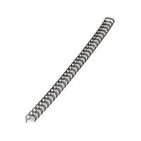 Wire Bindings, 1-2" Diameter, 100 Sheet Capacity, Black, 25-pack