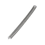 Wire Bindings, 1-2" Diameter, 100 Sheet Capacity, Black, 25-pack