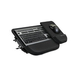 Tilt 'n Slide Keyboard Manager With Comfort Glide, 19.5w X 11.5d, Black