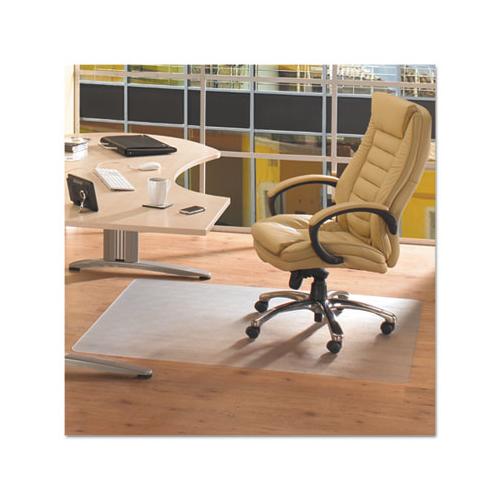 Cleartex Advantagemat Phthalate Free Pvc Chair Mat For Hard Floors, 48 X 36, Clear