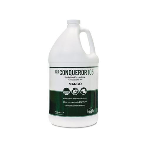 Bio Conqueror 105 Enzymatic Odor Counteractant Concentrate, Mango, 1 Gal, 4-carton