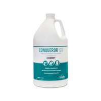 Conqueror 103 Odor Counteractant Concentrate, Cherry, 1 Gal Bottle, 4-carton