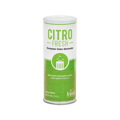 Citro Fresh Dumpster Odor Eliminator, Citronella, 12 Oz Canister, 12-carton