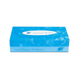 Boxed Facial Tissue, 2-ply, White, 100 Sheets-box