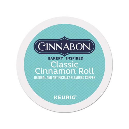 Cinnabon Classic Cinnamon Roll Coffee K-cups, 24-box
